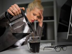 What effect does caffeine have on depression