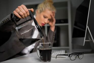 What effect does caffeine have on depression