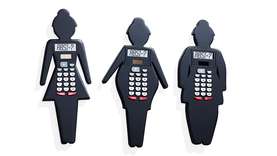 ABSI (A Body Shape Index) Calculator in 4 steps