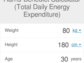 Harris-Benedict Calculator (Total Daily Energy Expenditure)