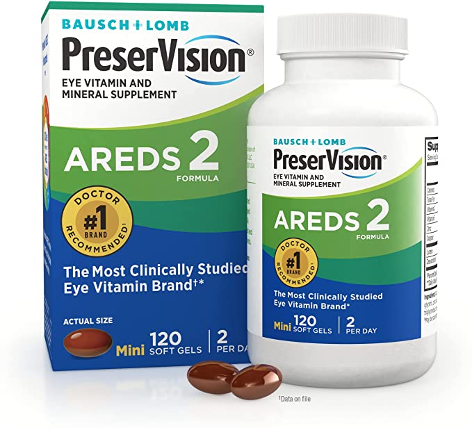 PreserVision AREDS 2 Eye Vitamin Mineral Supplement
