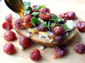 Recette de raisins rôtis et comment les utiliser