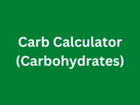 Carb Calculator (Carbohydrates)