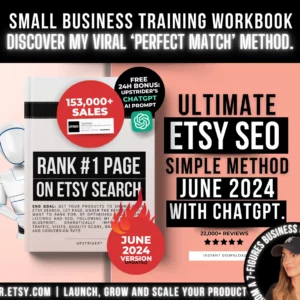 How To Sell Products And Rank 1st On Etsy Search Page