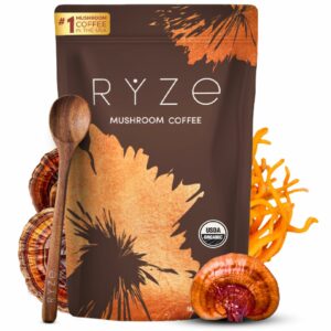 RYZE Mushroom Coffee: Premium Organic Coffee with Adaptogenic Mushroom