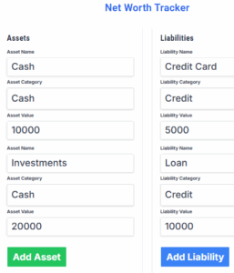Read more about the article Personal Net Worth Calculator